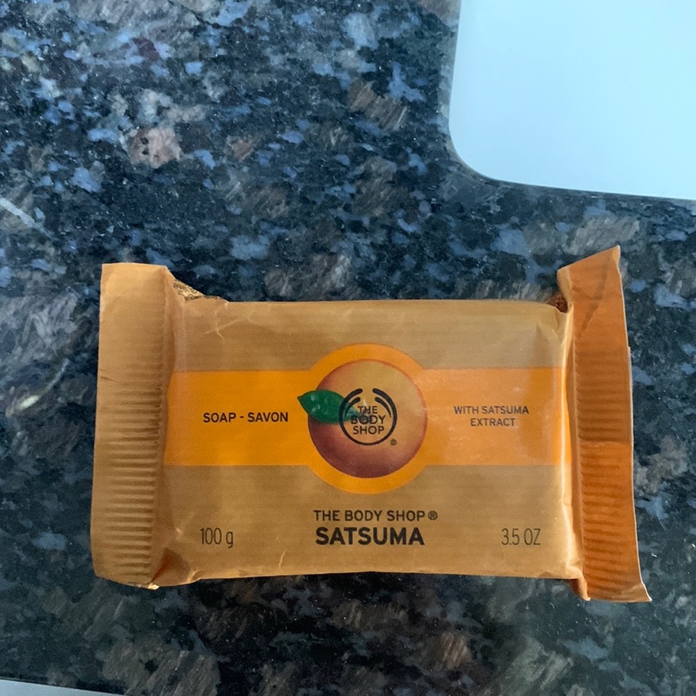 the body shop satsuma soap bar